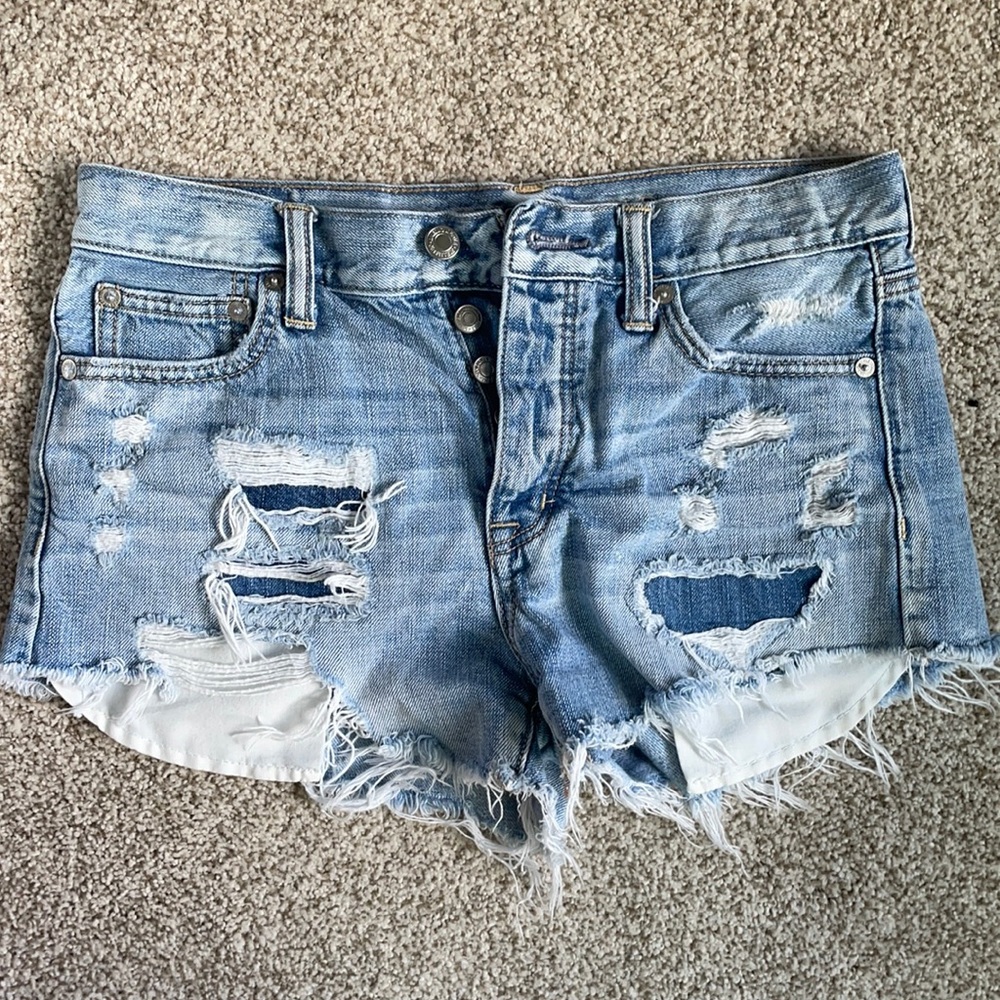 AEO Vintage Hi-Rise Festival Shorts Size 4